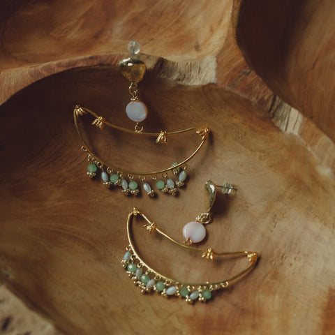 2nd life earrings - 8759