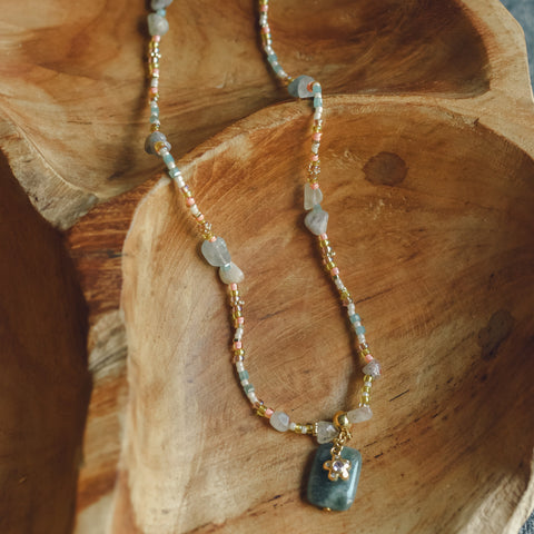 19" Gem Bloom Necklace