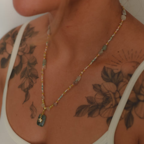 19" Gem Bloom Necklace
