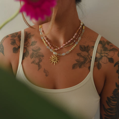 16" Moon Mist Necklace