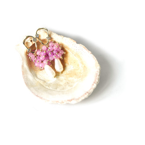 Grape Earrings - Lilac (comes in mini)