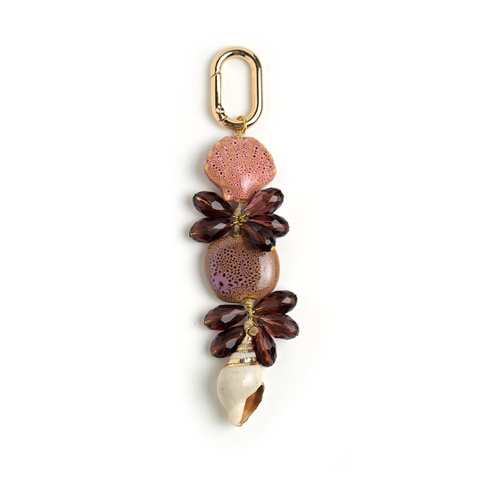 Desert Coral Bag Charm