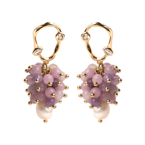 Grape Earrings (comes in variations color)