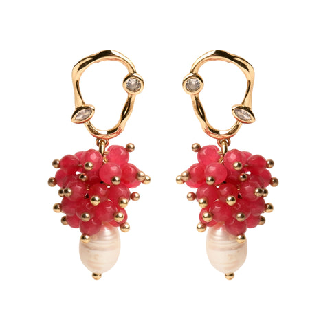 Grape Earrings (comes in variations color)