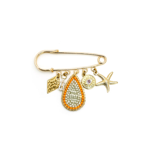 Beaded Brooch (limited edition) - 001