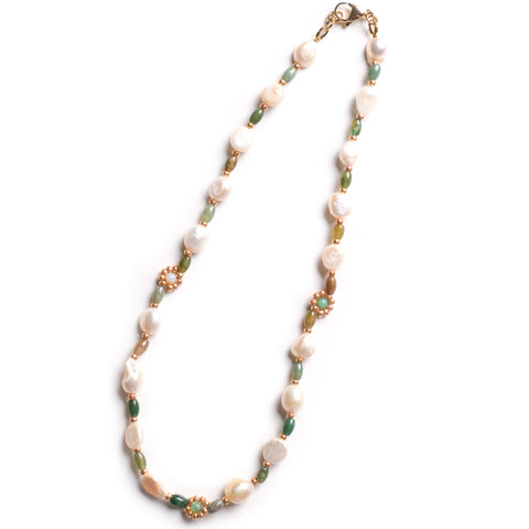 17" Pearl Necklace - Olivie