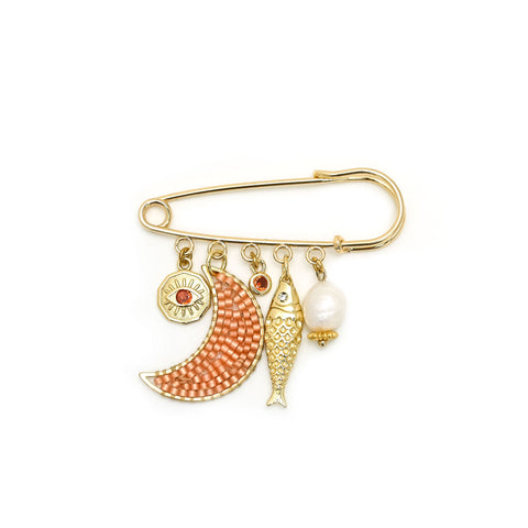 Beaded Brooch (limited edition) - 010