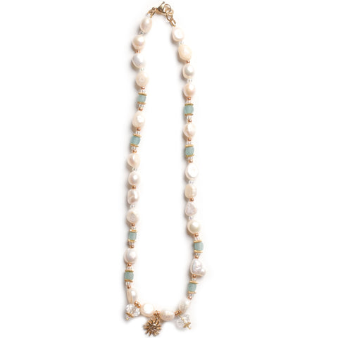 17" Pearl Necklace - Lulubead