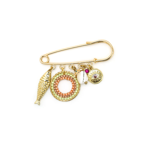 Beaded Brooch (limited edition) - 011