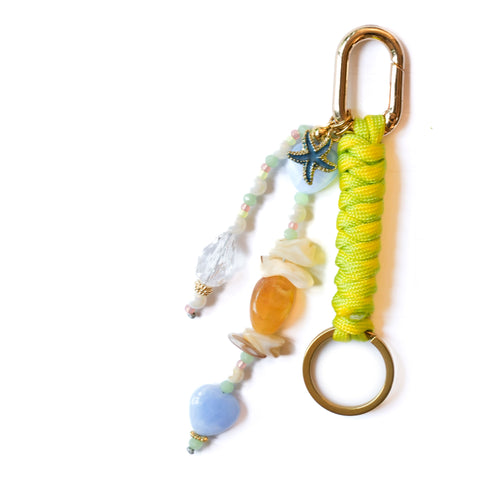 Sunny Side Bag Charm / Keychain