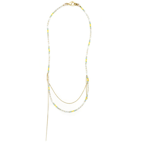 17" Gilded Mist Necklace