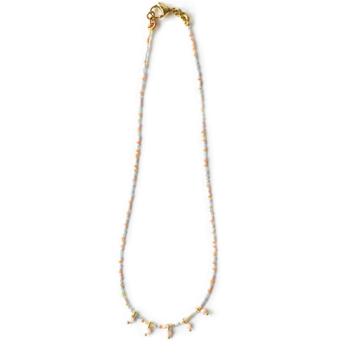 14" Fluff Puff Necklace