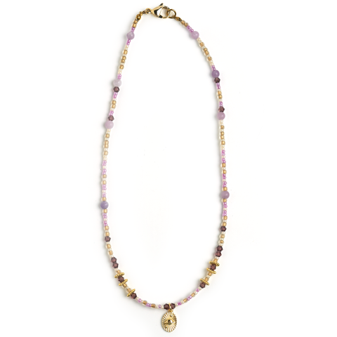 14.5" Mini Halo Necklace